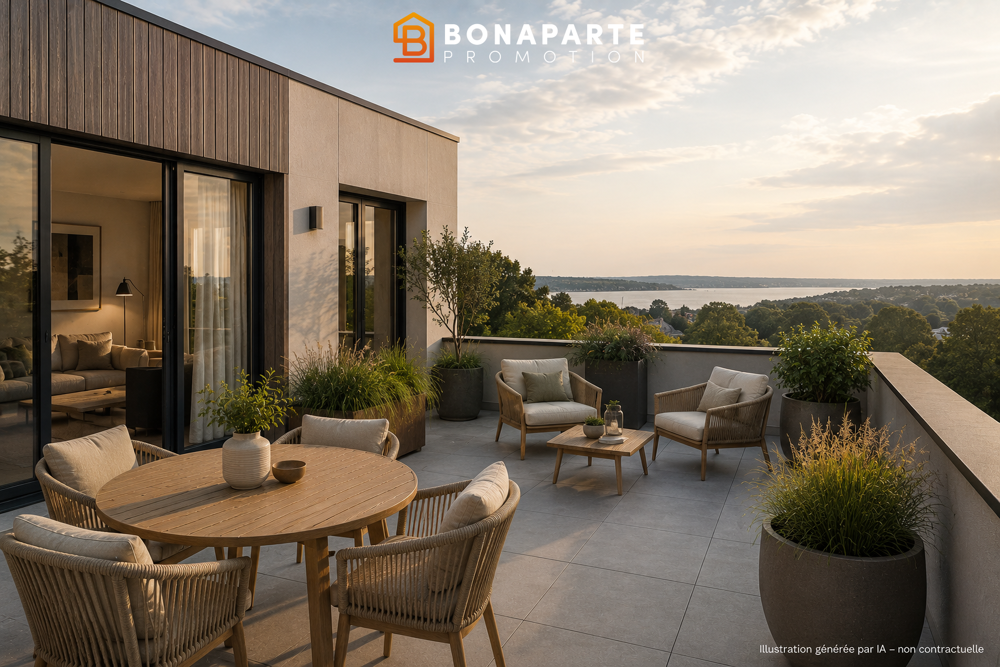 Vente Appartement T3 ROOFTOP - RESIDENCE GRAND STANDING - PISCINE ET PARC PRIVE Brest