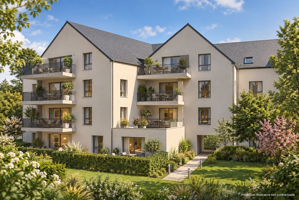 Vente Appartement T3 NEUF A VEZIN-LE-COQUET- TERRASSE-2 PARKINGS ET RENNES A VOS PORTES ! Rennes