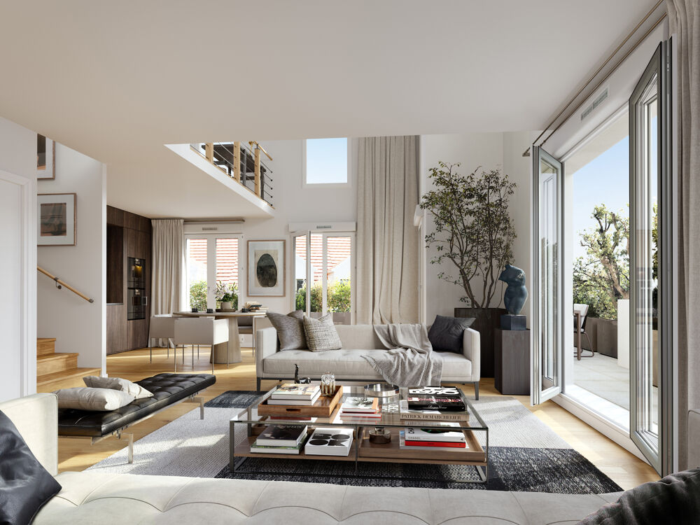 Vente Appartement - Superbe appartement 5p duplex en dernier étages et sans vis à vis St denis