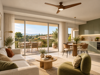 Vente Appartement T2 dernier étage avec TERRASSE et PARKING - Eguilles Eguilles