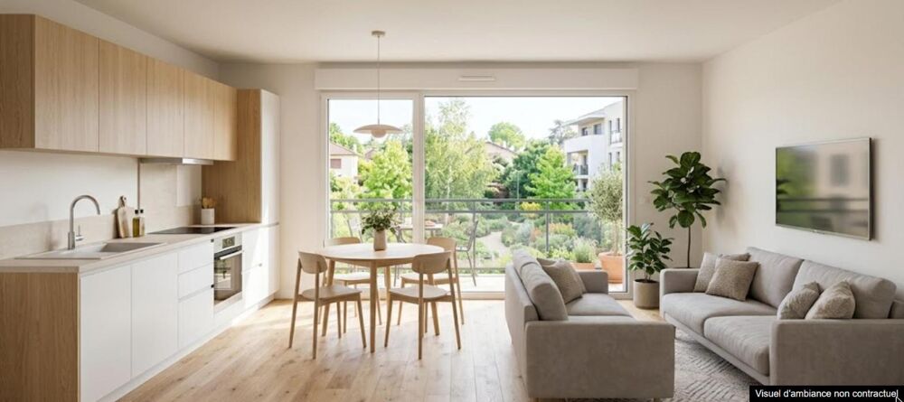 Vente Appartement Lumière Sud-Est pour ce Superbe T3 de 59 m² avec Terrasse de 10 m² – Crépieux, Rillieux-la-Pape Rillieux-la-pape
