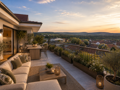   SUPERBE T4 DE 92 M² AVEC GRANDE TERRASSE À WASSELONNE Appartement - 4 pièce(s) - 100 m²