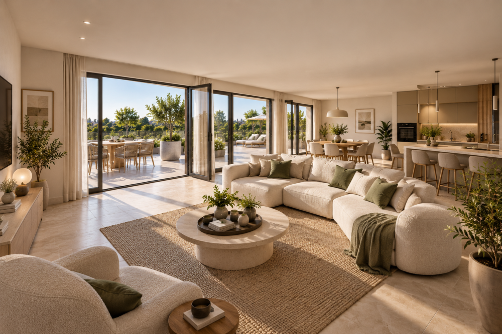 Vente Appartement RARE SUR LE MARCHE : MAGNIFIQUE 4 PIECES EN ANGLE DE 105M² AVEC GRANDE TERRASSE - VUE MER - PISCINE Antibes