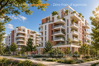 Vente Appartement MONTPELLIER – T2 NEUF AVEC TERRASSE – TVA 5,5 % Montpellier