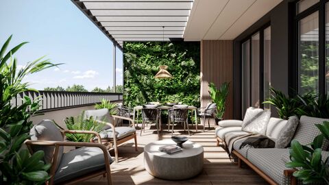   T2 LE MOINS CHER / RESIDENCE DESIGN ET CONFORT AVEC BELLE TERRASSE ! Appartement - 2 pice(s) - 50 m