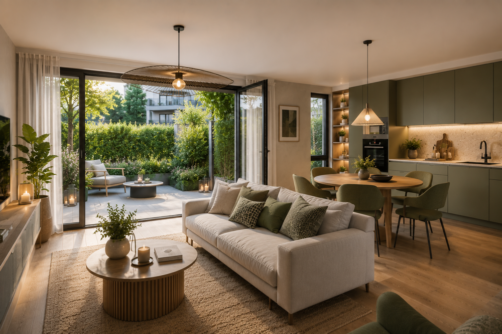 RARE T3 65m² en REZ-DE-JARDIN en TVA 5.5% - Proche Ligne 15