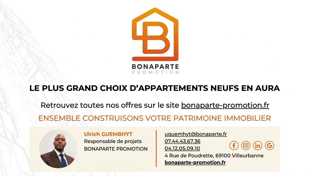 Vente Appartement Crépieux Cocon en rez-de-jardin - Un cadre paisible et verdoyant Lyon 3