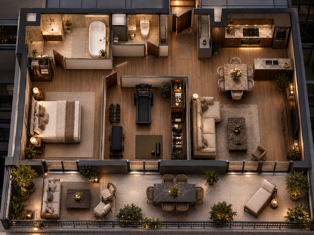 Vente Appartement Appartement Grand Standing 2 pièces Bussy St-Georges Bussy st georges
