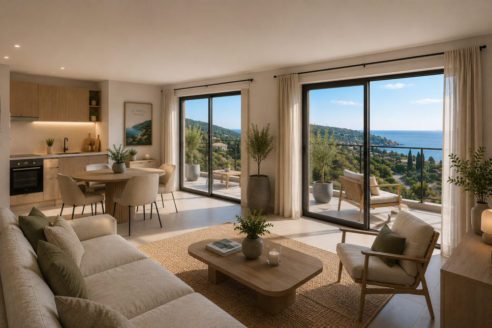 * - SUPERBE VUE MER - SPACIEUX T3 AVEC TERRASSE