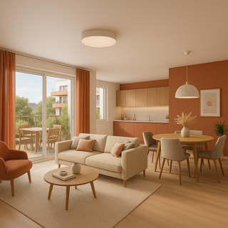  Appartement � vendre 3 pi�ces 