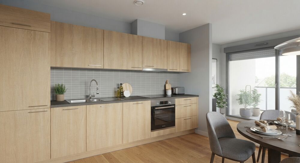 Vente Appartement Moins de 200 000 € : Votre T2 neuf avec notaire offert ! Vern sur seiche