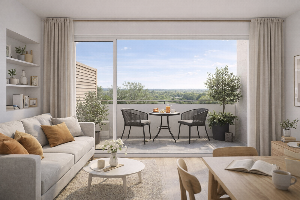 DERNIÈRE OPPORTUNITÉ  3 pièces avec balcon et parking  Mantes-la-Jolie