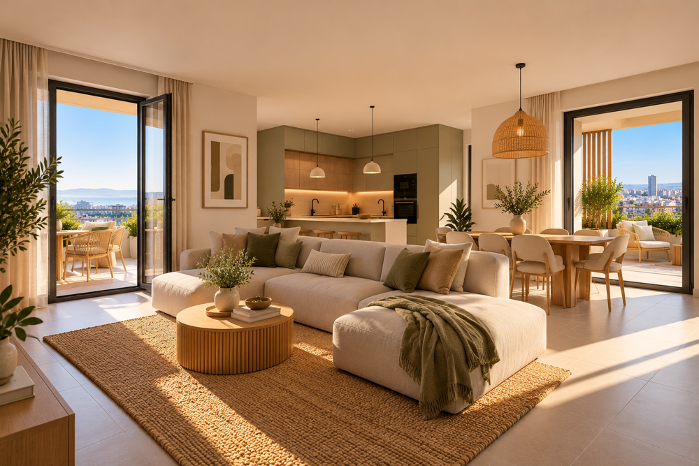 Vente Appartement MARSEILLE 15ÈME - VUE MAGNIFIQUE DU 13ÈME ÉTAGE POUR CE T3 - MAGNIFIQUE OPPORTUNITÉE Marseille 15