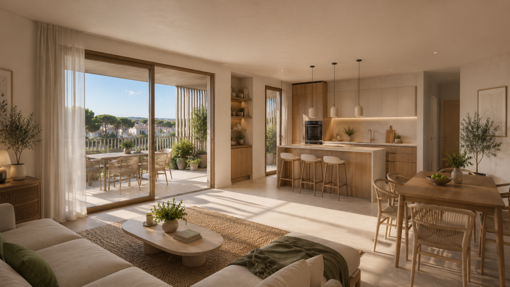 Vente Appartement 2 PIECE DE STANDING A 15MN DE NIMES Clarensac