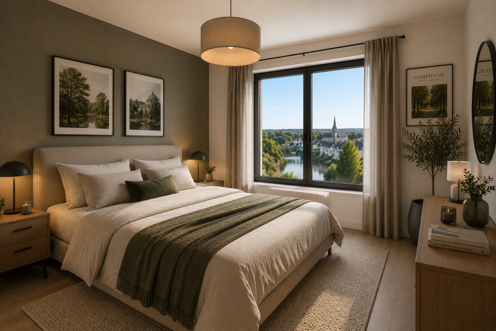 COMPIÈGNE / VENETTE  SPACIEUX 4 PIÈCES AVEC TERRASSE EXPOSÉE SUD-OUEST