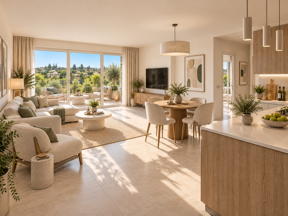 Vente Appartement MAGNIFIQUE 3 PIECES AU 1ER ET DERNIER ETAGE - TERRASSE DE 24M² EN ANGLE AVEC VUE DEGAGEE Nice