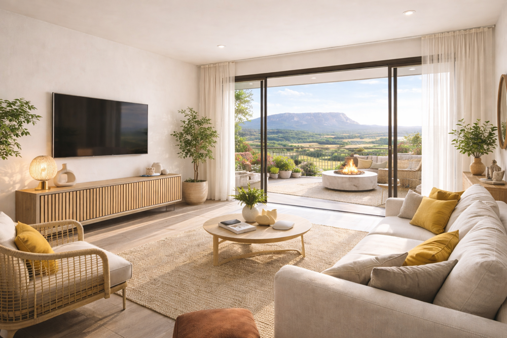 MAGNIFIQUE 4P de 80M² - VUE IMPRENABLE SUR SAINTE VICTOIRE