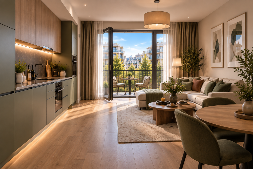 Vente Appartement VIVRE AUX PORTES DE PARIS DANS UN 2 PIÈCES QUI PRIVILÉGIE L'ESPACE DE VIE Issy les moulineaux