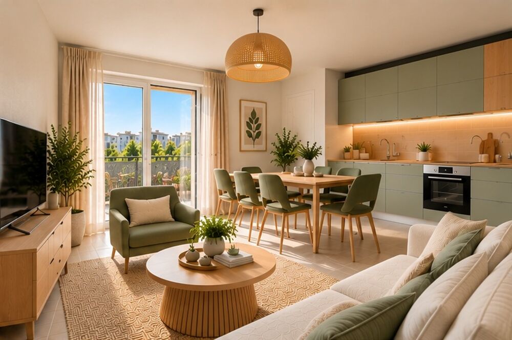 Vente Appartement AVRILLÉ – GRAND T4 NEUF DE 81 M² AVEC BALCON ET PARKING Avrillé