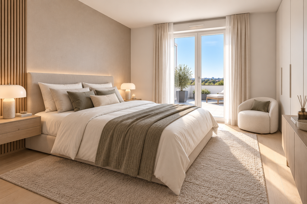 NOUVEAUTE A L'ENTREE DE TALANT - MAGNIFIQUE T4 EN ATTIQUE - TERRASSE 90M2 - EXPO SUD/OUEST