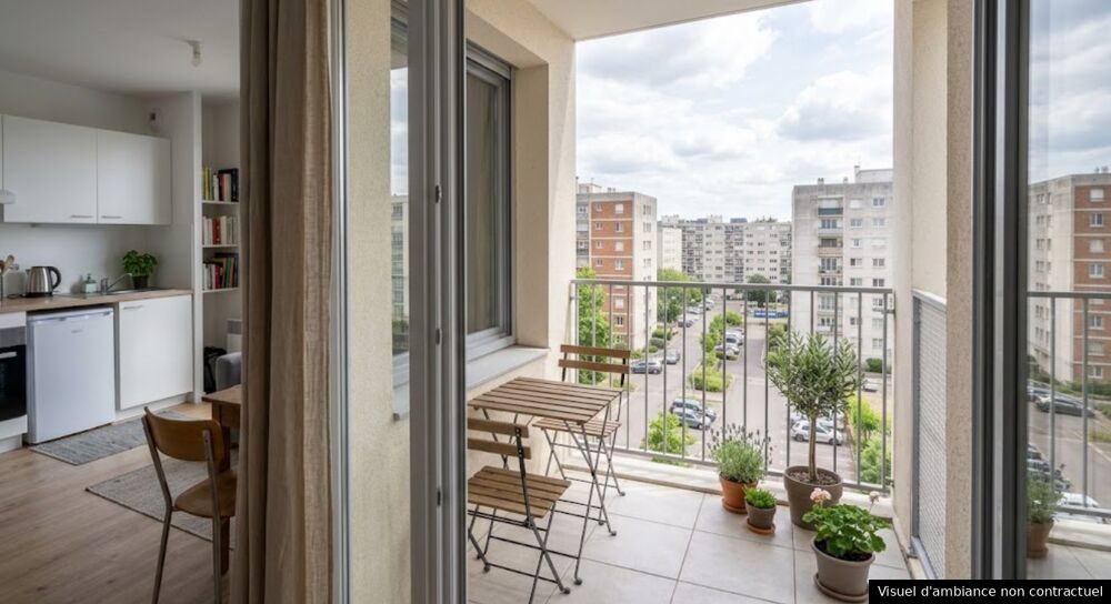 Vente Appartement Vue en Hauteur pour ce Studio de 29 m² au 7e Étage avec Balcon – Vénissieux Venissieux