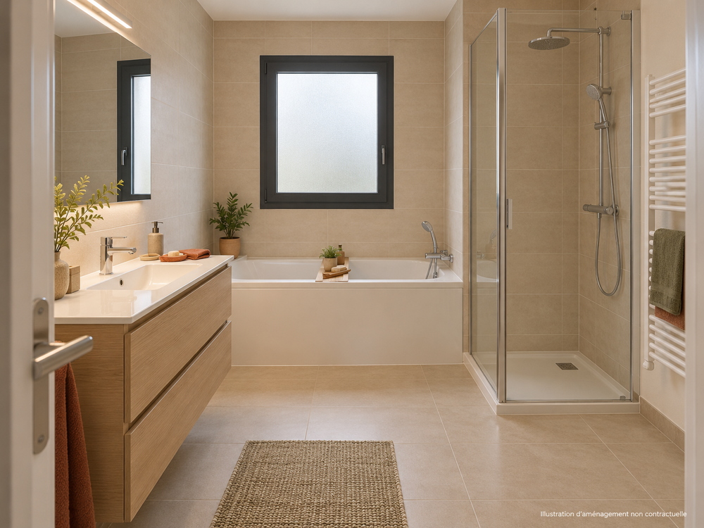 Vente Maison Montpellier centre – Villa neuve T4 avec jardin et places de stationnements Montpellier