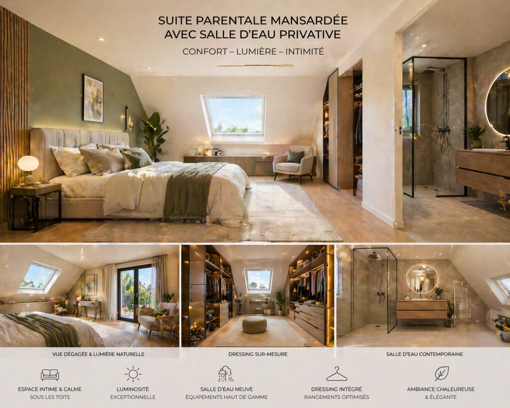 Vente Maison PAVILLON NEUF 5 PIECES DE 117M²+ TERRASSE ET JARDINS POUR 211M² LIVRAISON FIN 2026 Rosny sous bois