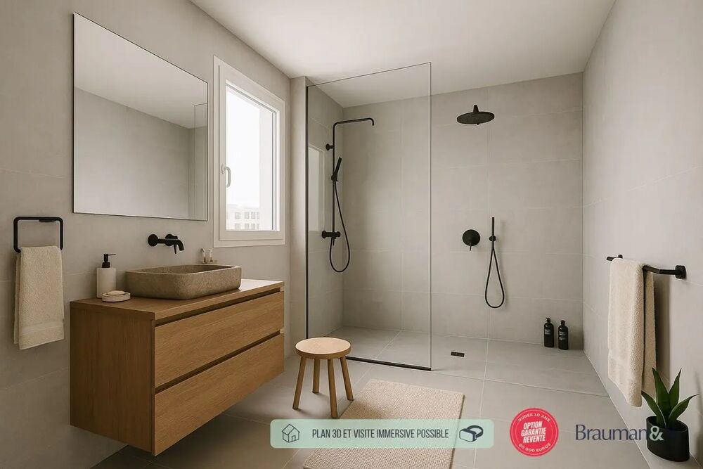 Vente Appartement T4 NEUF 82 m²+TERRASSE 18 m²-METROS DEBOURG/JEAN JAURES Lyon 7