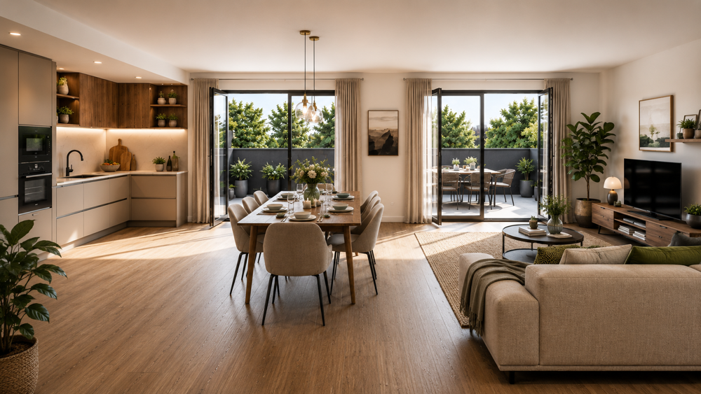 Vente Appartement T3 + terrasse 50m2, vue verdure, 10 min gare Montigny les metz
