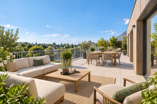 Vente Appartement *T4 DE 91 M² EN ATTIQUE AVEC TERRASSE DE 124 M² ET 2 STATIONNEMENTS St ave
