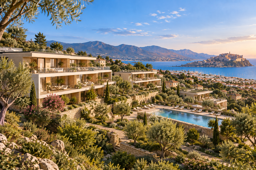 Vente Appartement PROPRIÉTÉ D'EXCEPTION DE 167 M² – TERRASSES PANORAMIQUES de 80M² Calvi