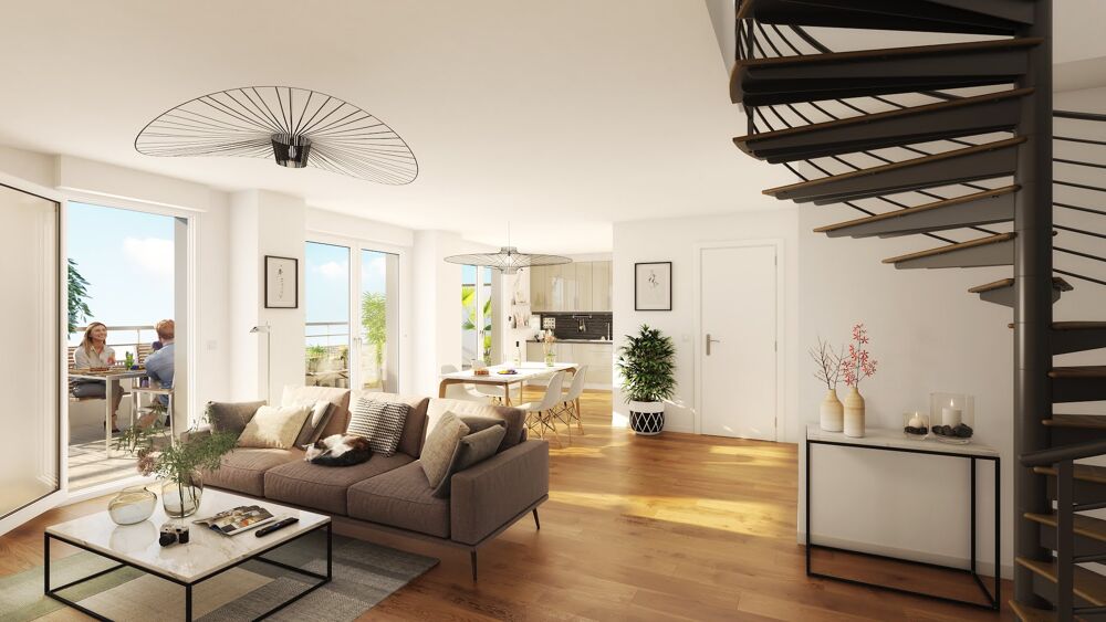 Vente Appartement .BEAU 3 PIECES EN DUPLEX AU CALME EN DERNIER ETAGE - LIVRAISON RAPIDE - SAINT ANDRE DE LA ROCHE St andre de la roche