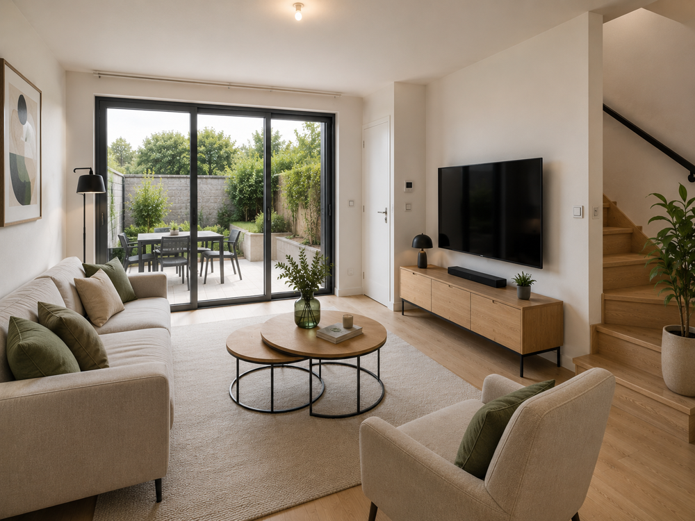 DUPLEX AVEC TERRASSE ET JARDIN PRIVATIF  AMBOISE