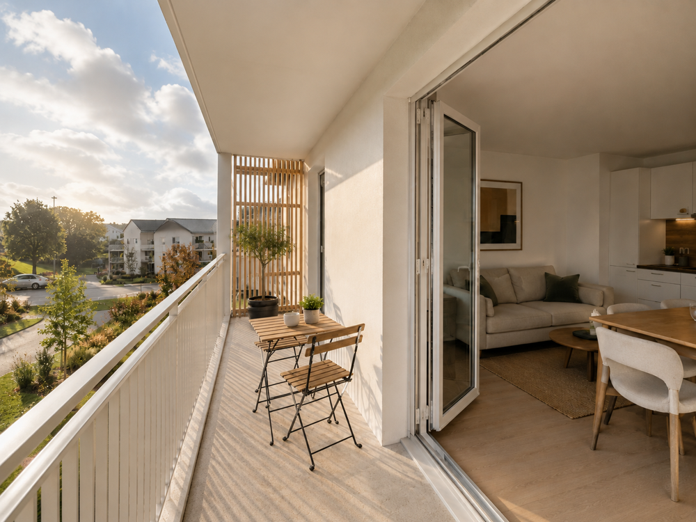 Vente Appartement GUIDEL CENTRE – T2 43 M² AVEC BALCON  ET PARKING Guidel