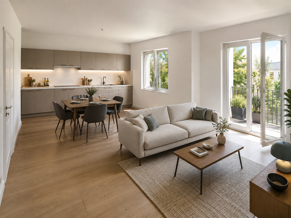 Vente Appartement AURAY – T3 D'ANGLE 67 M² AVEC TERRASSE ET PARKING Auray