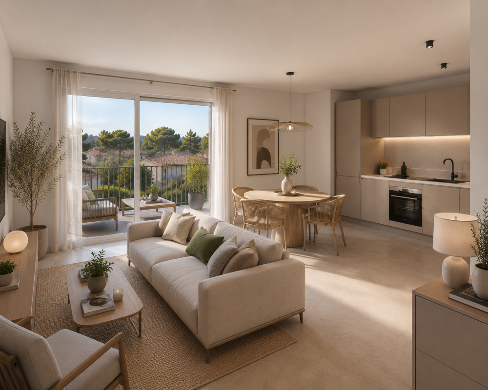 Vente Appartement T2 NEUF AVEC TERRASSE – CONFORT ET QUALITÉ DE VIE AU QUOTIDIEN La ciotat