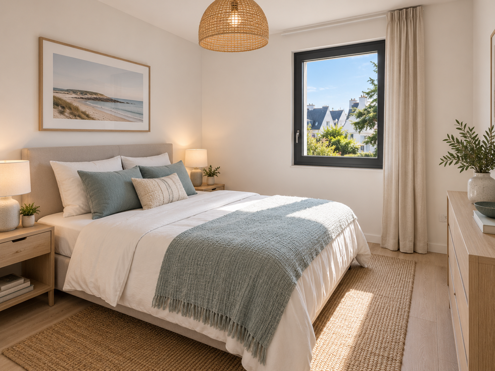 Vente Appartement *T4 DE 77 M² AU 1ER ÉTAGE AVEC BALCON DE 8 M² ET 2 PARKINGS Quiberon