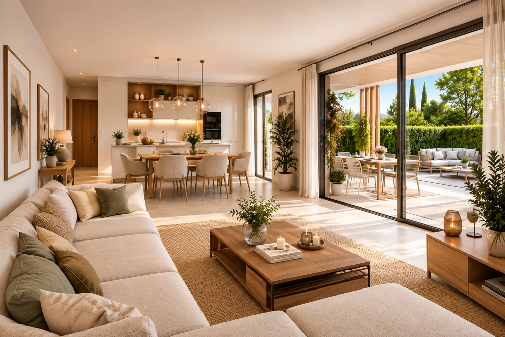 Vente Appartement SUCCÈS COMMERCIAL ! MAGNIFIQUE T3 REZ DE JARDIN AU COEUR DU BAGUIER ! La ciotat