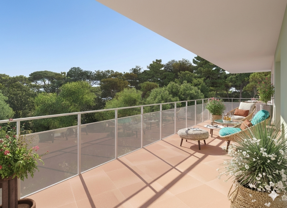 Vente Appartement RETOUR DE LOT : MAGNIFIQUE 3 PIECES - DERNIER ETAGE DE 70M² VUE DEGAGEE AVEC TERRASSE DE 20M² Villeneuve loubet