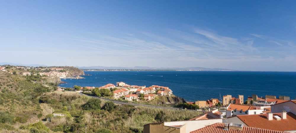 Vente Appartement * Port-Vendres - Villa sur toit face à la mer, terrasse 89 m2 Port vendres