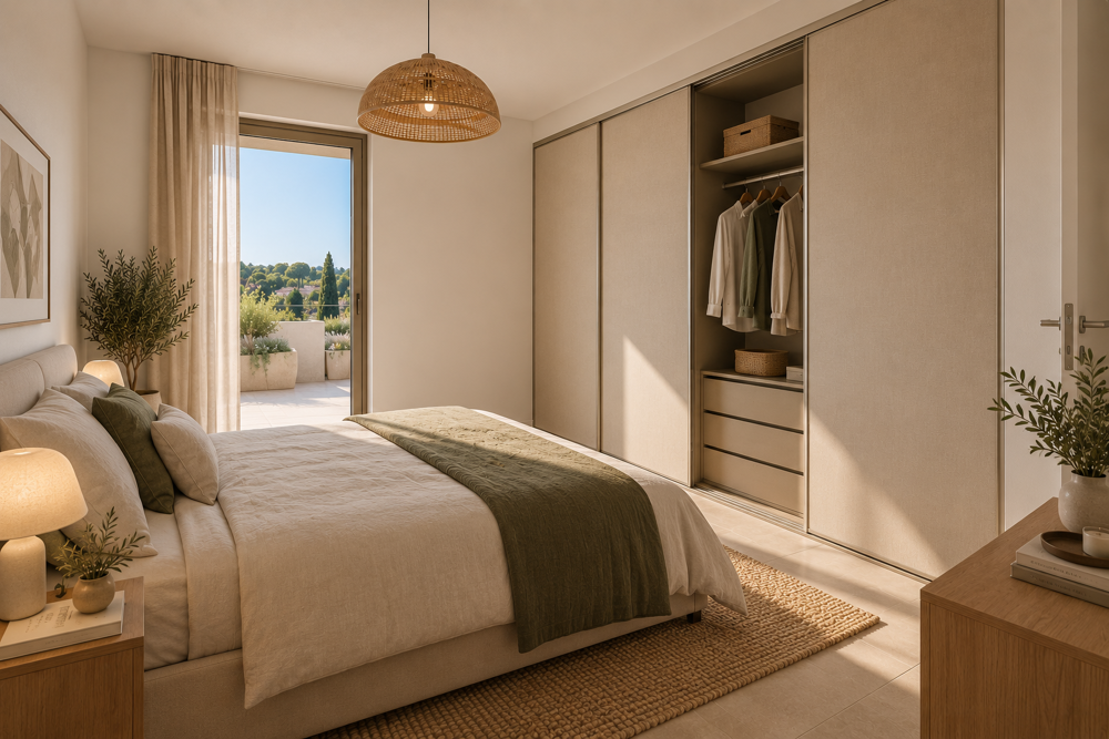 Vente Appartement MOUGINS : DERNIER ETAGE : BEL APPARTEMENT 3 PIECES AVEC SA TERRASSE DE 20M² - VUE DEGAGEE Mougins