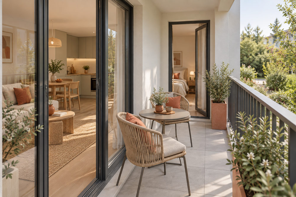 Vente Appartement T2 | AU PIED DU METRO | NATURE | TVA REDUITE | PRET A TAUX ZERO Rennes