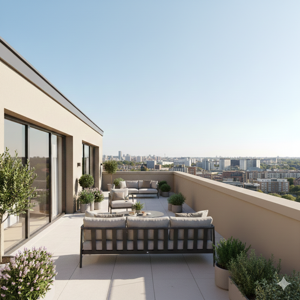 - A SAISIR - MAGNIFIQUE T4 AU DERNIER ETAGE AVEC TERRASSE de 43 M² EXPOSÉE SUD SANS VIS A VIS