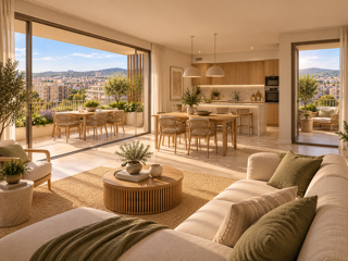 Vente Appartement MARSEILLE 15ÈME - MAGNIFIQUE T4 EN ÉTAGE ÉLEVÉ ET MULTIPLE TERRASSE - RARE À LA VENTE Marseille 15