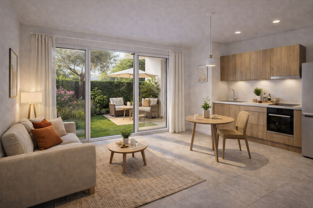 Vente Appartement MAGNIFIQUE ÉXTÈRIEUR POUR CE STUDIO AU COEUR DE SAINT-ANNE ! Marseille 8