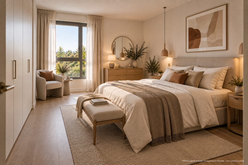 Vente Appartement T2 DERNIER ETAGE - TERRASSE - VUE DEGAGE Guipavas