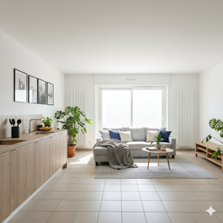  Appartement � vendre 3 pi�ces 