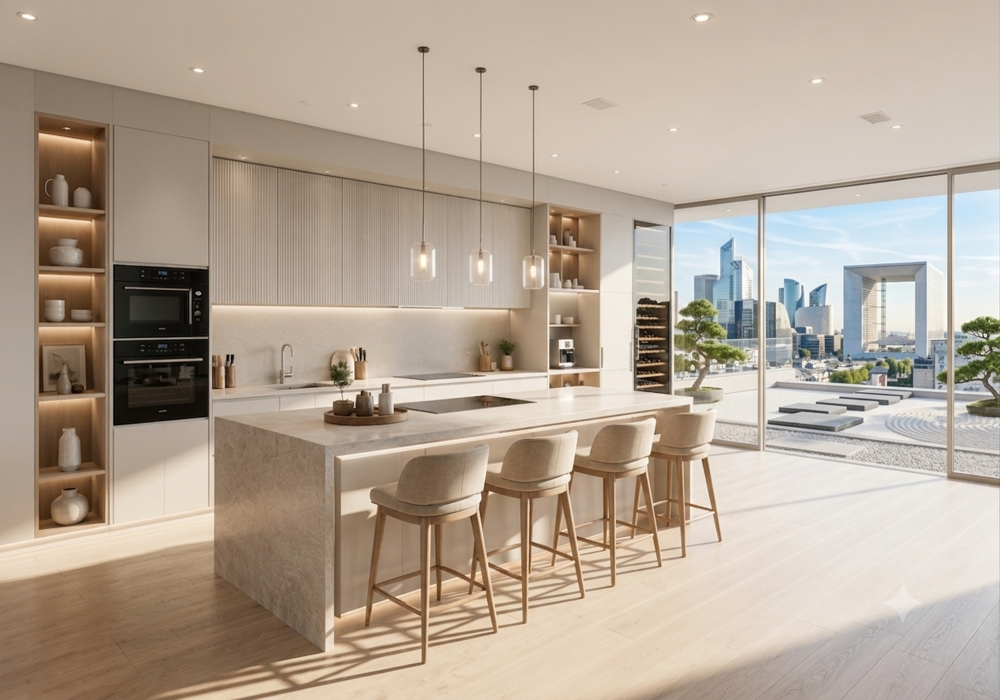 Vente Appartement T4 DERNIER ETAGE! TERRASSE VUE SKYLINE! Courbevoie