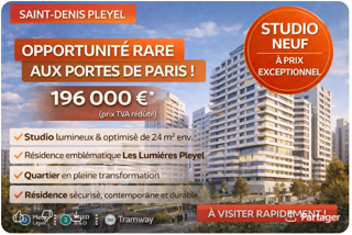  Appartement à vendre 1 pièce 