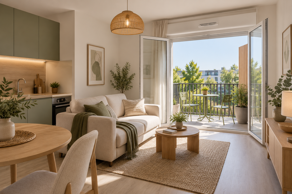 Vente Appartement T2 DE 39 M² AU 2E ÉTAGE AVEC BALCON DE 6 M² ET PARKING Vannes